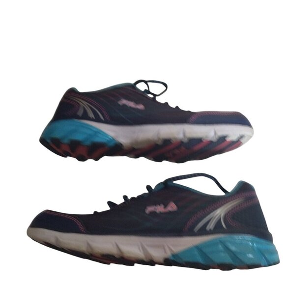 FILA 5SR20522-466 WOMEN'S SIZE 7.5 BLUE RUNNING SHOES SNEAKERS MEMORY FOAM - Picture 4 of 6